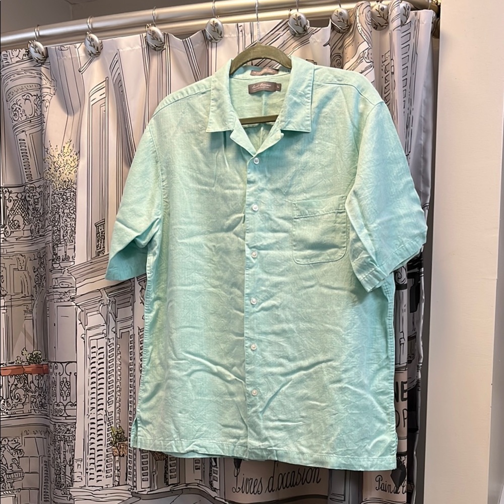 Light Green Men's Shirt